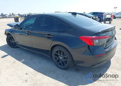 2022 Honda Civic Sport z USA, uszkodzony, nr VIN 2HGFE2F52NH603725